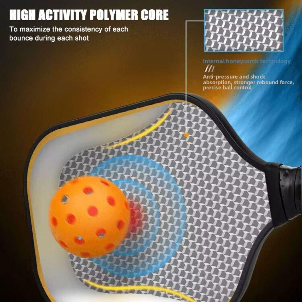 T700 Pickleball Paddle Carbon Fiber Pickle Ball Paddle Durable Pickleball Rackets Set