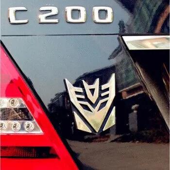 Car 3D Car Stickers Transformer Badge Decepticon Emblem Tail Decal Cool Autobots Car Styling Motorcycle Car Accessories
