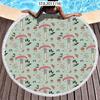Mushroom Pattern Plant Horse Riding Printed Beach Towel Microfiber Digital Swimming Pool Beach Towel Blanket Shower Beach Towel