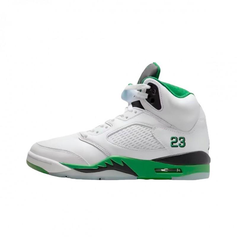 Men Women Basketball Shoes Low Top Synthetic Leather Breathable Outdoor Court Sneakers AJ5 Style