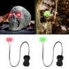 2 stk Plast LED Lysende Halloween Øjne Udendørs Vandtætte Dekorationer Til Kostumer Masker Og Skræmmende Fester