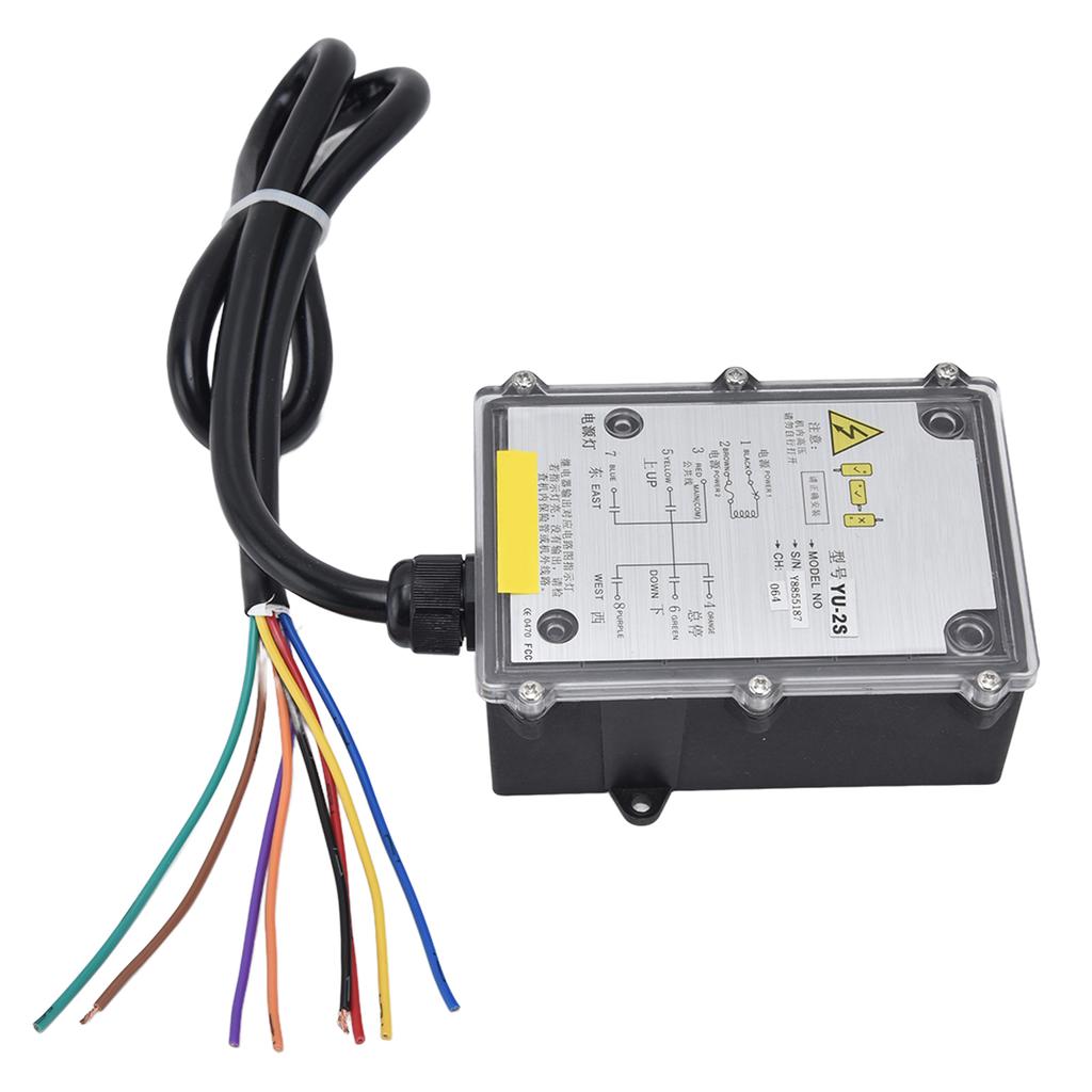 Industrial Radio Remote Control Stop Start Button 2 Key Hoist Crane Lift Wireless Switch YU‑2S