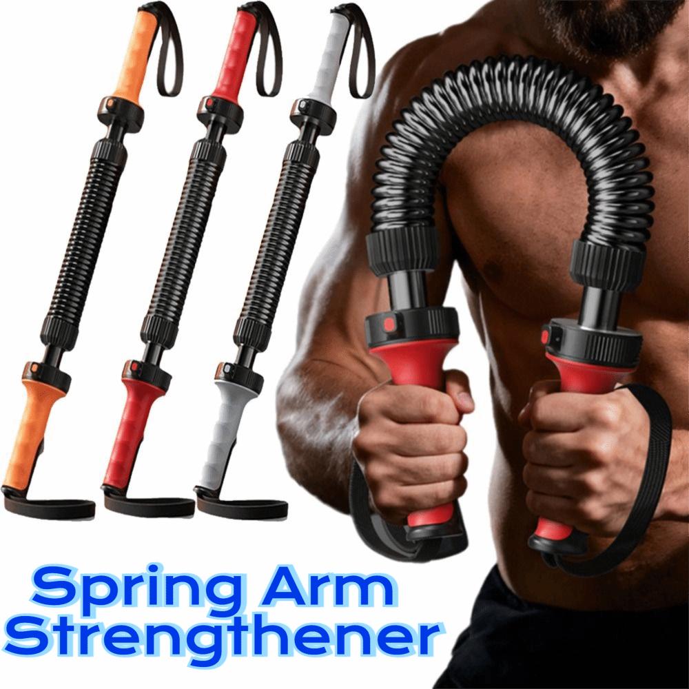 Adjustable Spring Strength Training Equipment Ergonomic Fitness Power Twister Bar Muscle Fitness