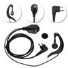 2 way GeneraL purpose Radio Universal K Type Headphone In ear Mic Walkie Talkie Earphone