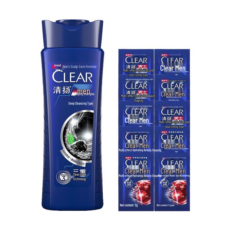 

Clear Men Anti-Dandruff Deep Cleanse Shampoo Duo Pack