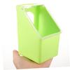 Practical Durable Plastic Hanging Pigeons Feeders for Bird Cages Easyly Installation Clean and Refill Space
