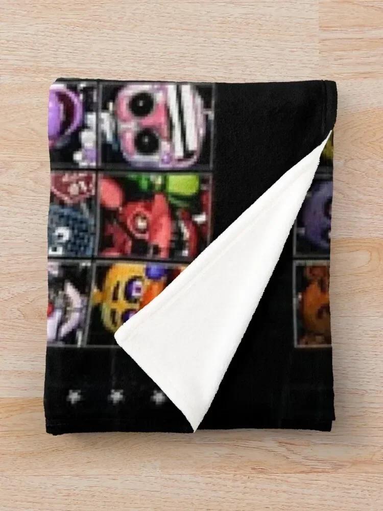 FNAF Charaktere Überwurfdecke Vintage Decke