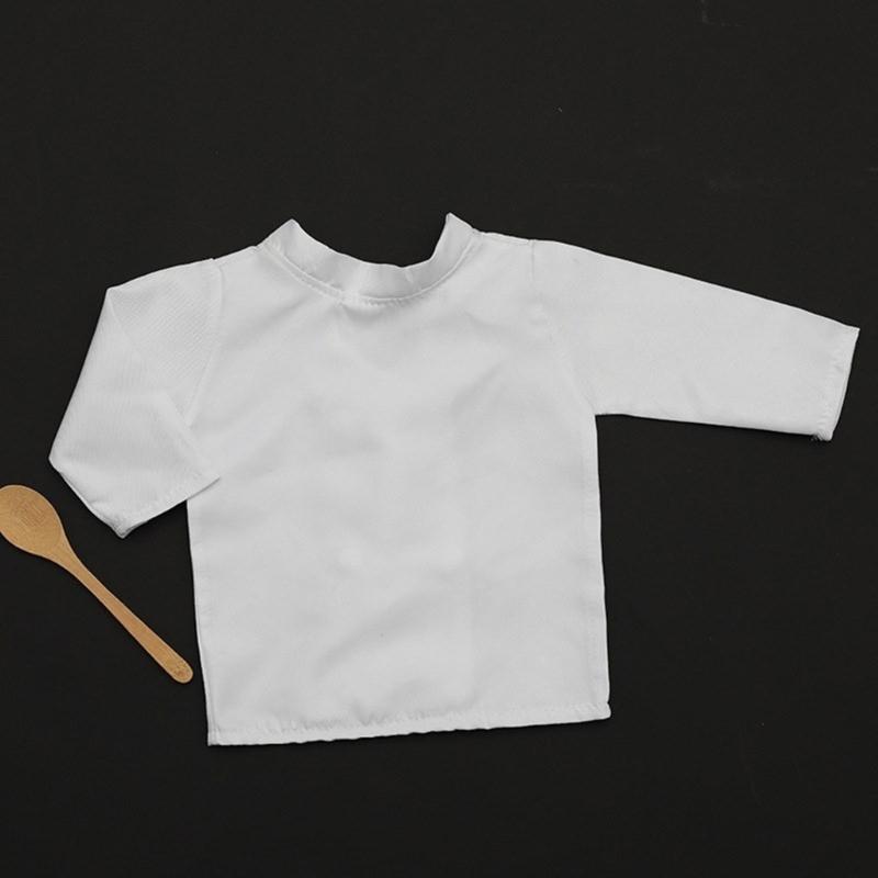 3pcs Photography Props Costume for Baby Boys Girl Newborn Chefs Outfit Photo Wear Infant Cosplay Party Props Photo Outfit
