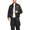 Nike Soft Comfortable Lightweight Breathable Durable Stand Collar Zip Long Sleeve Jacket Men jackets Black FZ8362-010