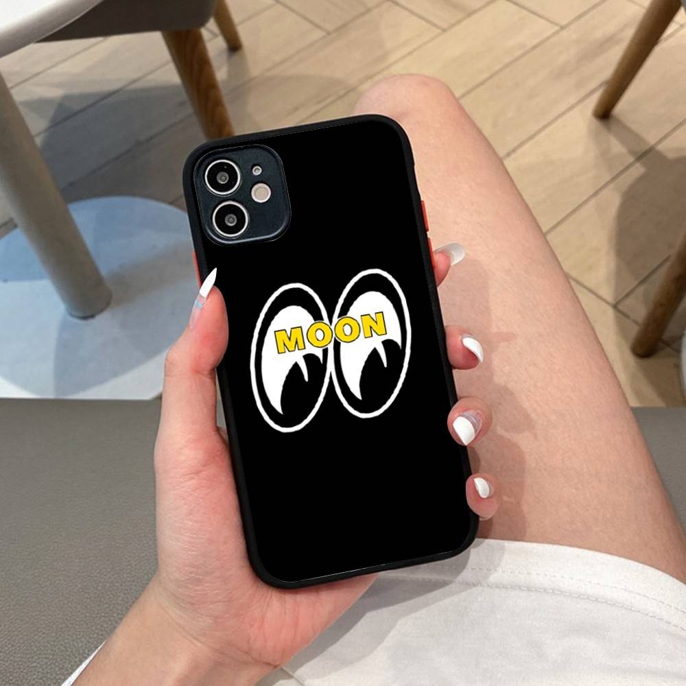 

M-Mooneyes Print Phone Case For IPhone 14 X XR XS 7 8 Plus 11 12 13 Pro MAX 13mini Matte Shockproof Case iphone 14pro max