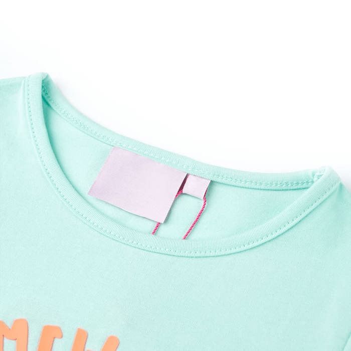 T-shirt pour enfants aqua clair 92/104/116/128/140