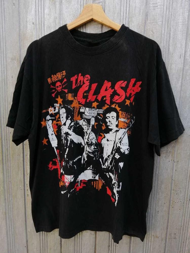 

New Vintage The Clash Band Gift For Fans Unisex S-5XL Shirt SS1166 Unisex T-Shirt XL