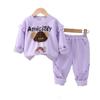 Kids Casual Long-Sleeve Set, Comfortable Daily Wear Outfits