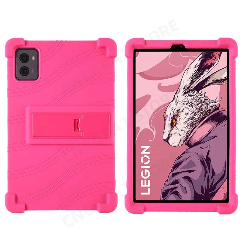 Утолщенный силиконовый чехол с 4 уголками и подставкой для Lenovo Legion Y700 2-го поколения 2023, чехол TB320F 8,8 дюйма, противоударный чехол для планшета, детский чехол Y700 2nd Gen TB320F