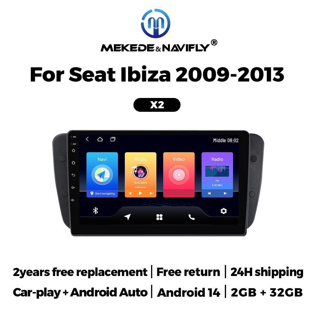 

SEAT Ibiza 09-13 Android GPS Навігація та MP5 Bluetooth Плеєр Standard