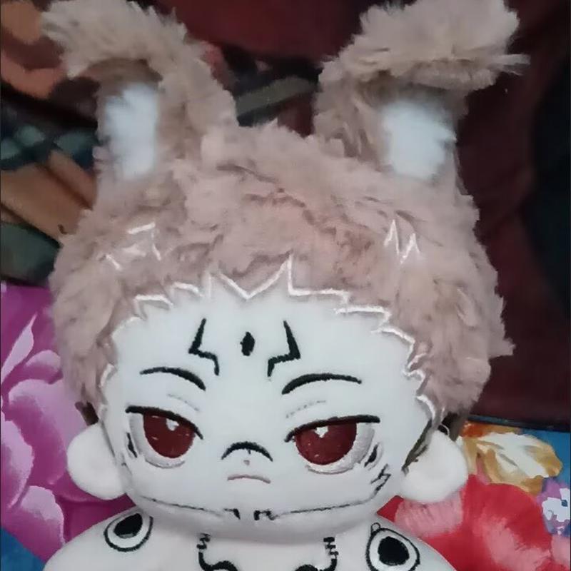Anime Ryomen Sukuna Plush Toys Christmas Anime 20cm JJK Ryomen Sukuna Stuffed Doll Tail Birthday Gifts Toy Room Decoration