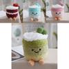 Plush Cherry Cake Keychain With Soft Pp Cotton Filling For Gift Giving And Decor