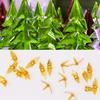 100 Sheet Glitter Origami Paper Shiny Sparkly Square Folding Paper Iridescent Paper for DIY Art, Craft Decor Mixing Colors