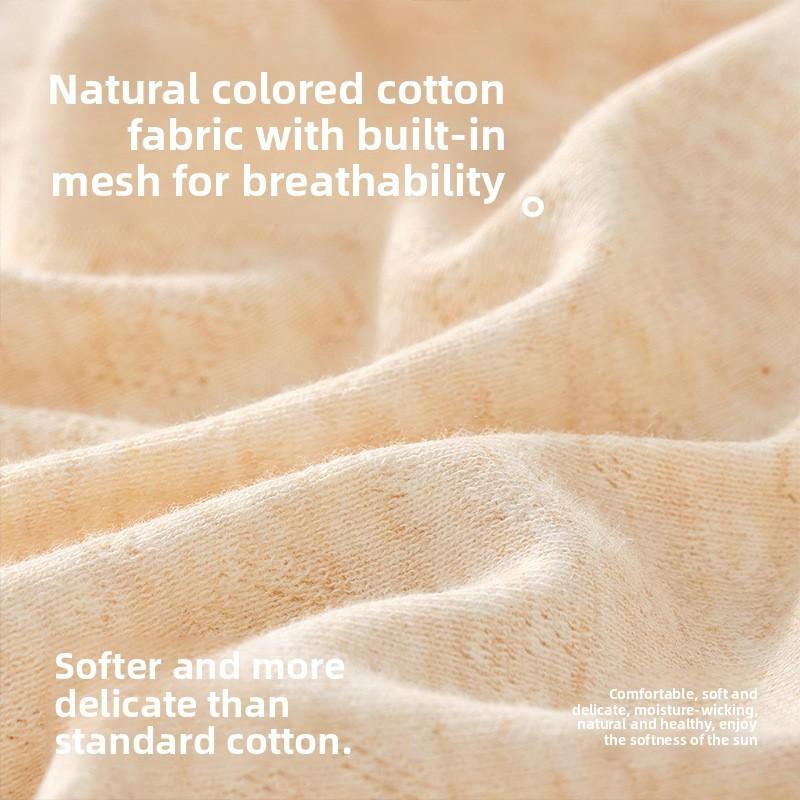 Men's Spring and Autumn High-grade Pure Cotton 10a Antibacterial Flat Angle Underwear
