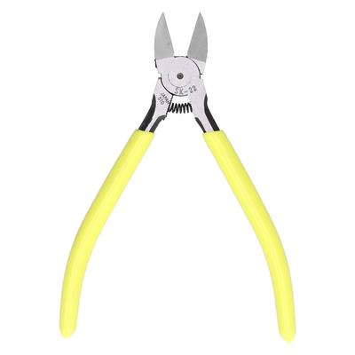 Wire Cutter Diagonal SideCutting Pliers High Carbon Steel for Copper Cable Below 0.5mm(6in SK22 )