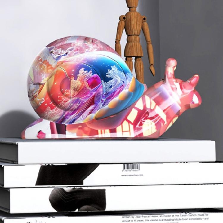 Big Snail Candle Mold for DIY Candle Soap Plasters Chocolate Home Decor