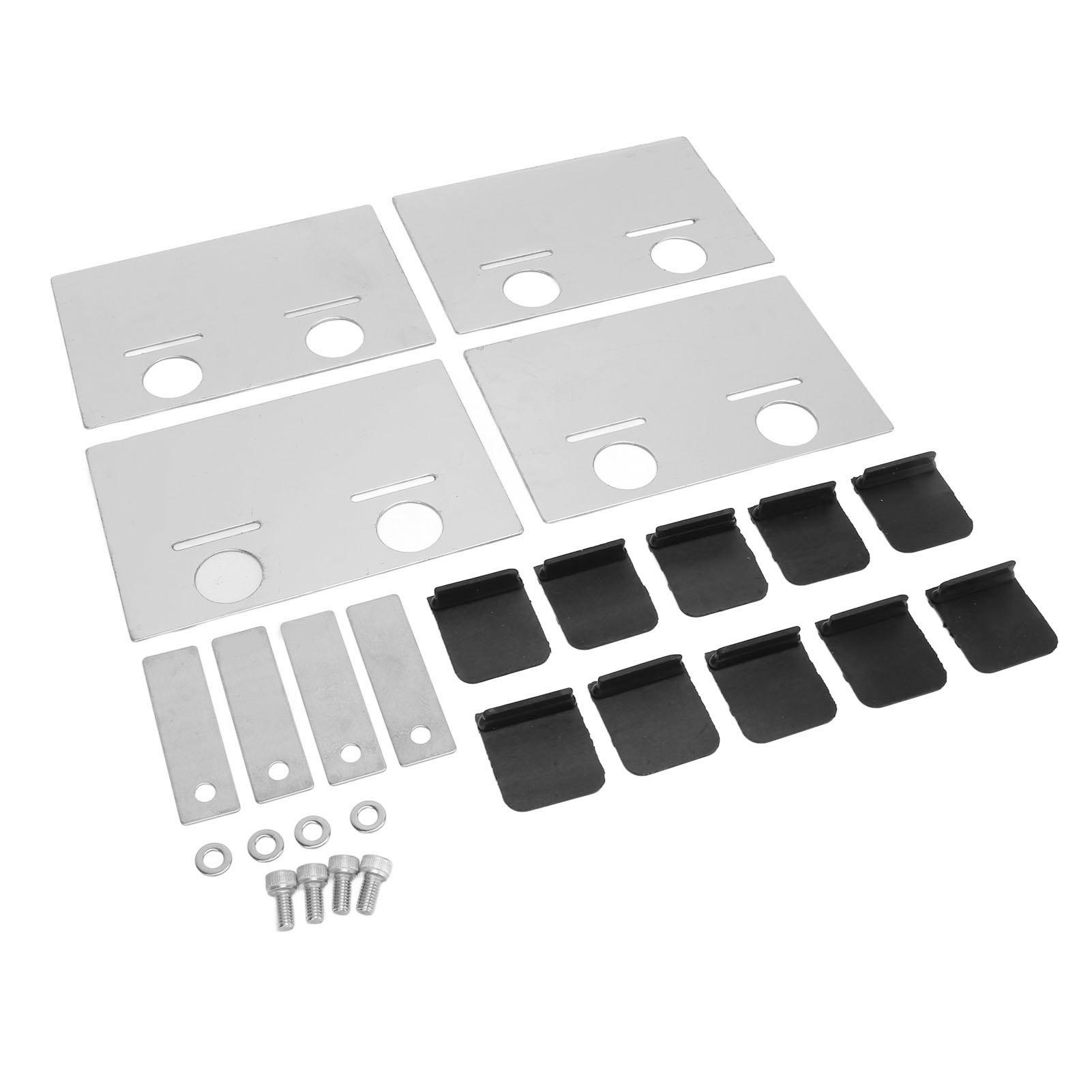 

Oil Pan Baffle Plate Valve Bolt Kit Universal Surge Rubber Flap Reduce Friction Wear for Cars