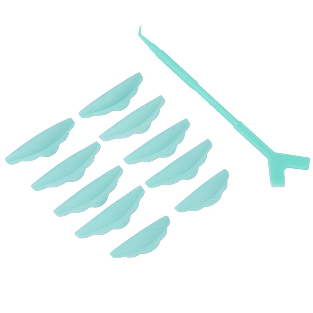 Eyelash Lash Perm Tools 5 Pairs Eyelash Lash Perm Silicone Pads 10 Pieces Y Shape Eyelash Lift