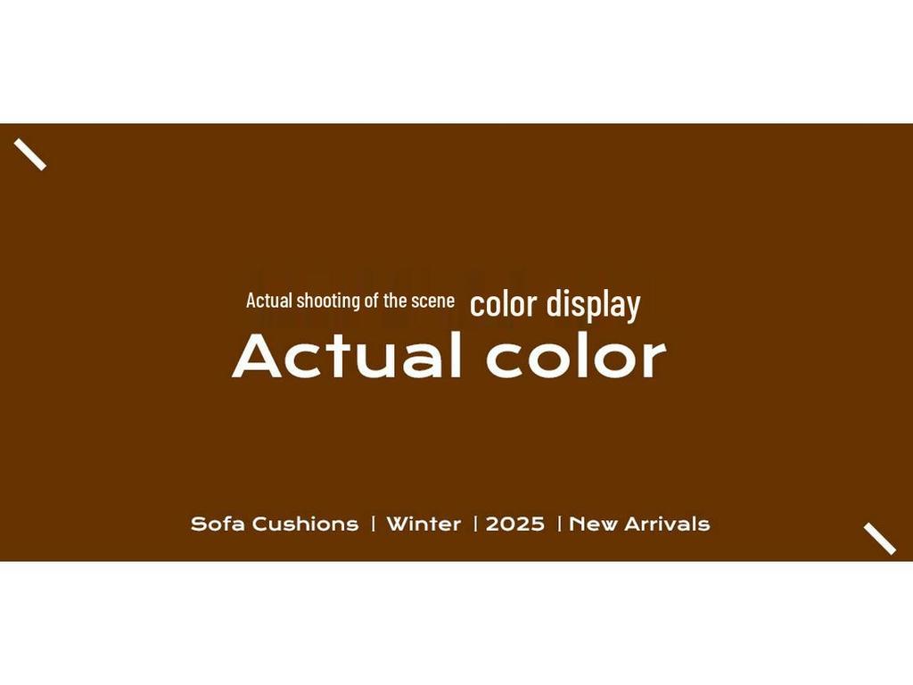 2025 Retro Style Plush Sofa Cushion Cover, Non-slip & Thickened for All Seasons