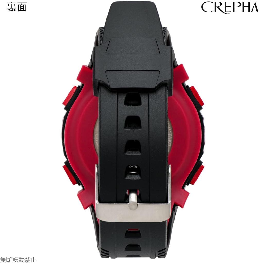 Klefer Digital Solar Urethane Men's Watch, Radio-Controlled, Powered, Strap, Black, F-61-467RD