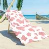 Leopard Print Beach Towel Multi-Use for Yoga Swimming Sports Beach Activities Outdoor Camping And Diving