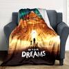 1pc Blanket - movie In Your Dreams Print Design,Lightweight Blanket for Sofa,Bed- Soft &Warm,Gift for All Seasons