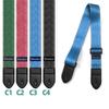 Extra Wide Electric Guitar Belt Color Print Guitar Shoulder Strap Guitar Strap  Folk Guitar
