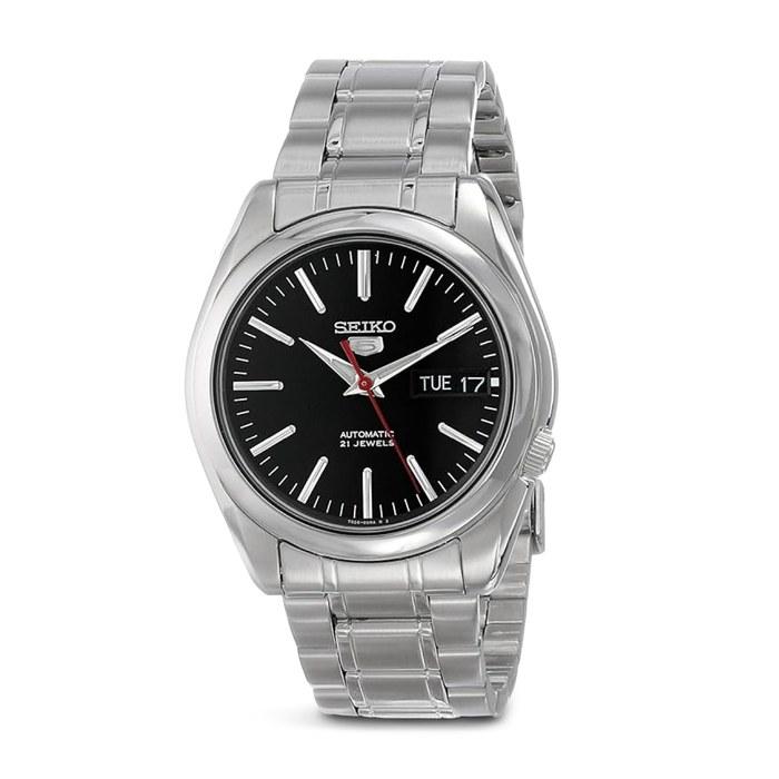 Seiko 5 Automatic SNKL45K Black Stainless Steel Watch