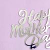 1Pcs Simple Letter Acrylic Baking Dessert Decoration Mother'S Day Cake Decoration Holiday Party Supplies