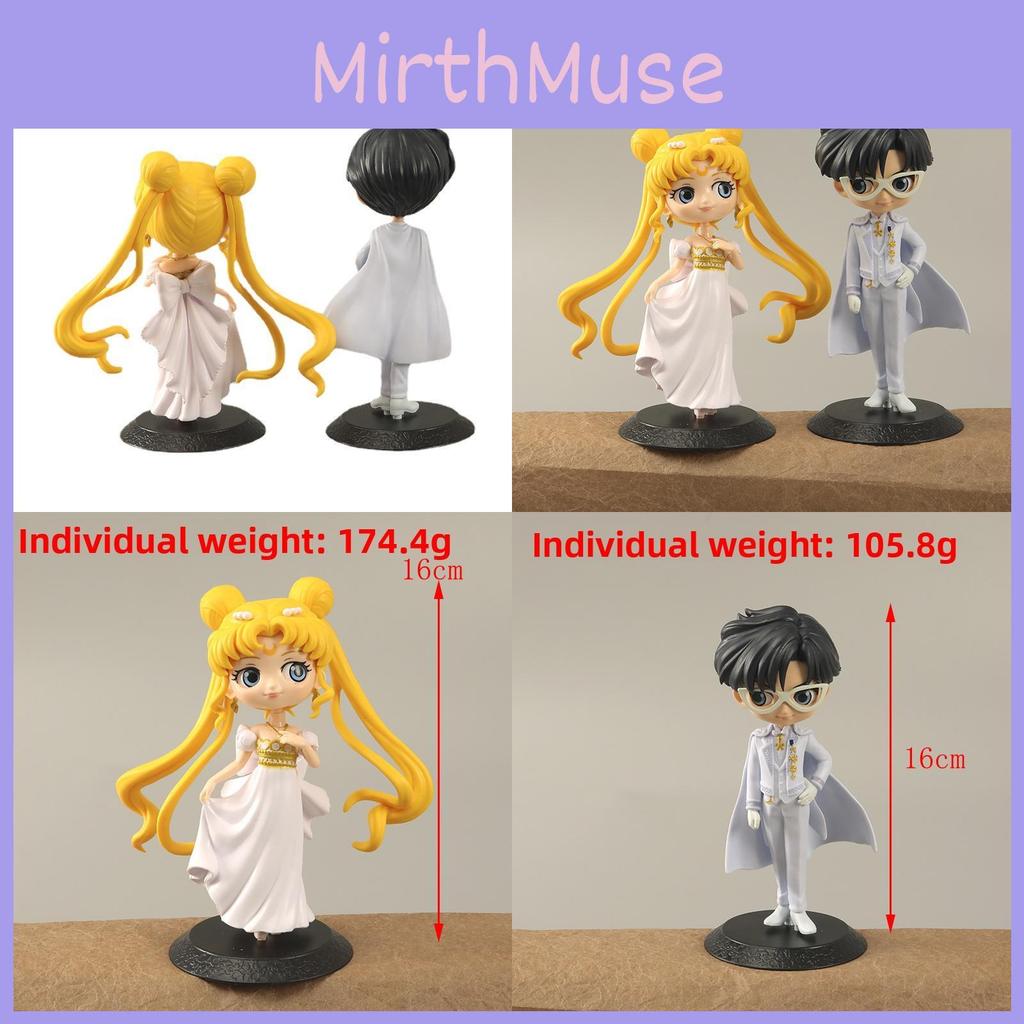 And Usagi Tsukino Chiba Mamoru Pvc Model Figures For Gift Fans