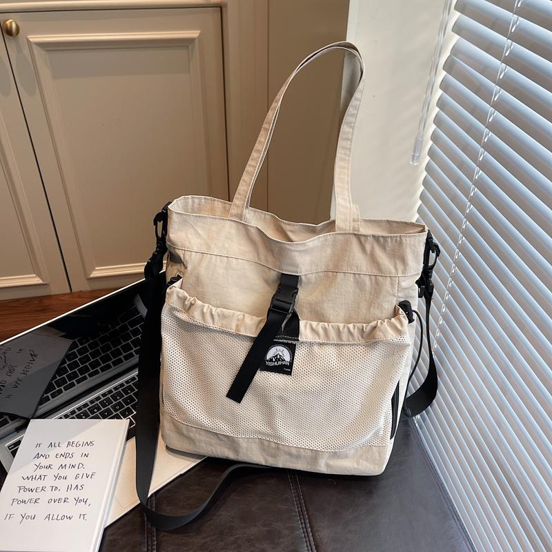 Large Capacity Tote Bag Women's Handbag Student Class Shoulder Bag