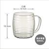 HARIO Glass Barrel 620mL Beer Glass Dishwasher and Microwave Made in Heat-Resistant Mug, Safe, Japan, HGB-620-M