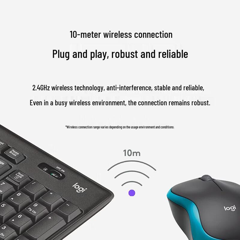 Logitech G MK275 Wireless Keyboard and Mouse Combo