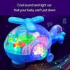Electric Airplane Toy Model with LED Flashing Lights and Music - Perfect Gift for Boys and Girls