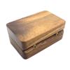 Wood Magnetic Jewelry Gift Box Designs For Travel And Home Use Featuring Secure Closure And Natural Finish