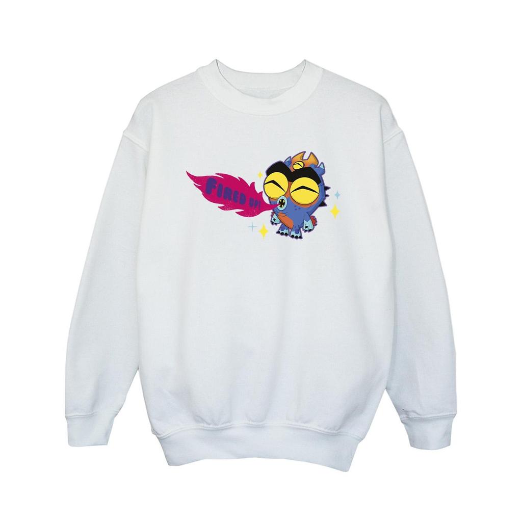 Disney Girls Big Hero 6 Baymax Fred Fired Up Sweatshirt