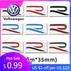 2026 Hot Sticker Metal Car Decals for Volkswagen VW R Line Golf 8 Beetle Scirocco Passat Sharan Tiguan Jetta Trunk Sticker Fende