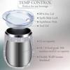 12oz Diamond Wine Tumbler With Sealed Lid Vacuum Thermo Beer Mug Cup Stainless Steel Mug Cup Champagne Party Bridemaid Gift