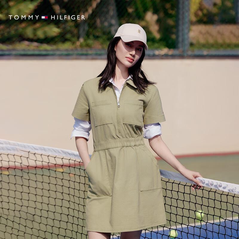 Tommy Hilfiger Women's Vintage Twill Shirt Dress