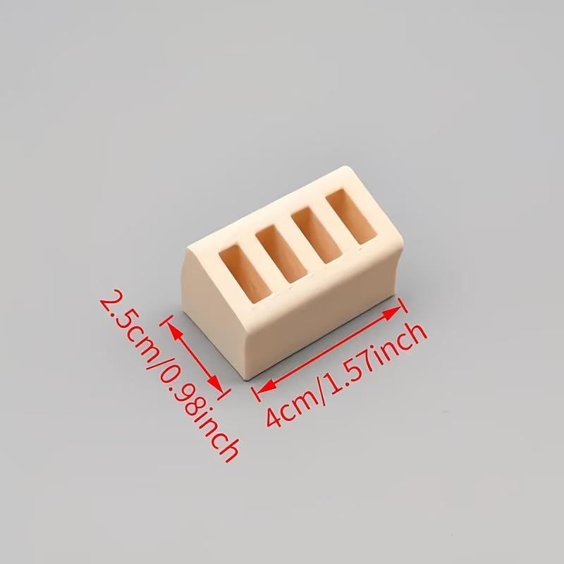 Usb Drive Storage Box Desktop Organizer - 4-Slot Flash Drive Organizer, Suitable For Computer Desktops, Office Supplies