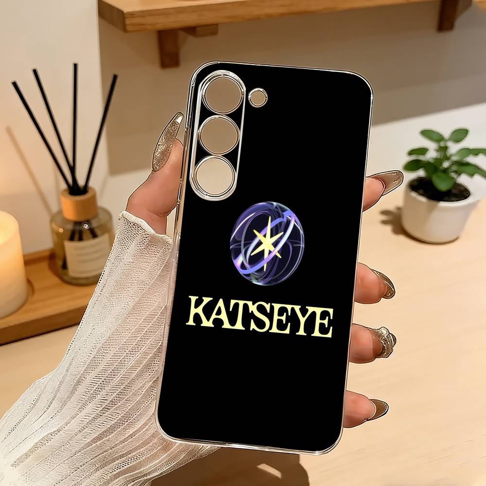 Hot Music K-KATSEYE Phone Case For Samsung A10 A12 A31 A40 A70 Transparent Cover