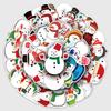 50 Snowman Graffiti Cartoon Christmas Fresh Children DIY Mobile Phone Luggage Stickers Waterproof