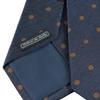 [Michiko London] Gift Boxed Italian Fabric, Made in Japan, Fabric in Italy Necktie, Brand, Polka Dot, Silk, Cotton, Gift, Present, Men's, Women's,