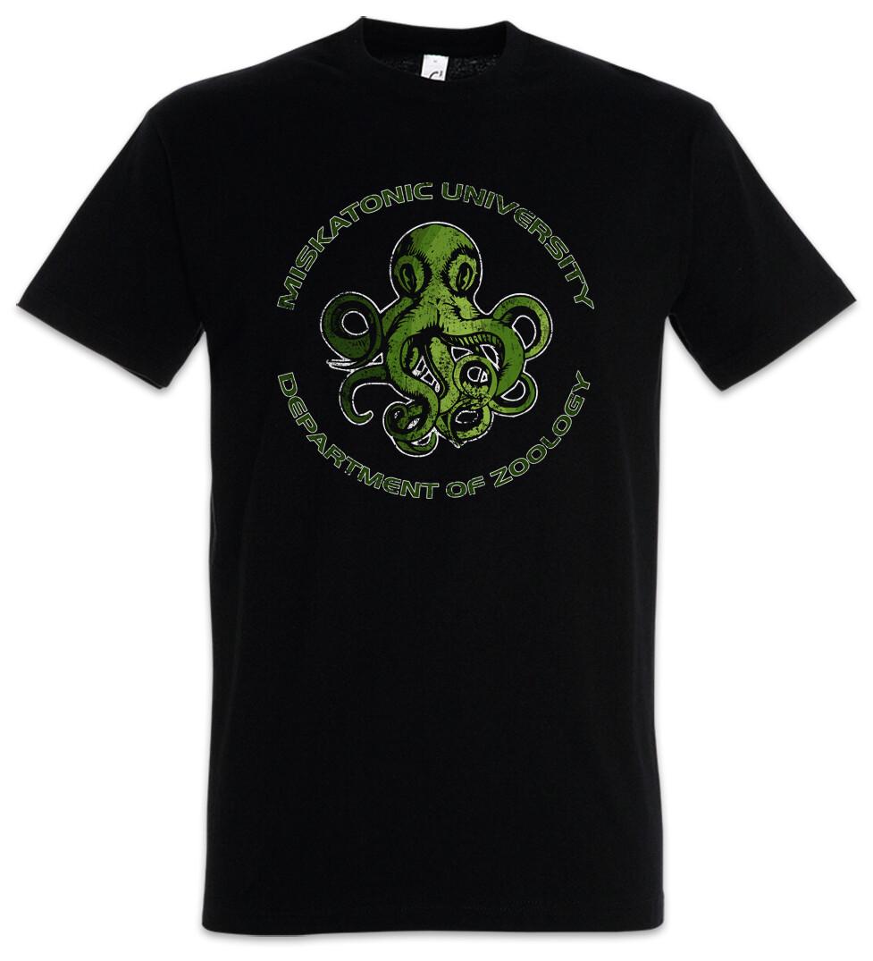 Miskatonic Department of Zoology Men s T-Shirt Mens Womens Tees Top Cthulhu Call Horror Arkham H.P. 2XL