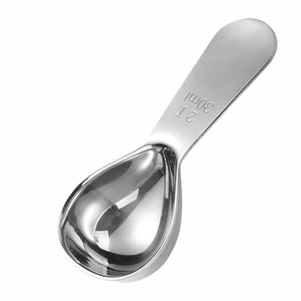 Stainless Steel Coffee Spoon And Measuring Spoon Coffee With Spoon Ergonomic Graduated Precise Spoon Utensil Measuring Y2A1